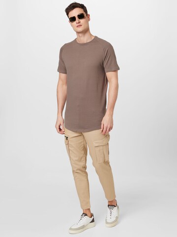 JACK & JONES Конический (Tapered) Брюки-карго 'Ace Dex' в Бежевый
