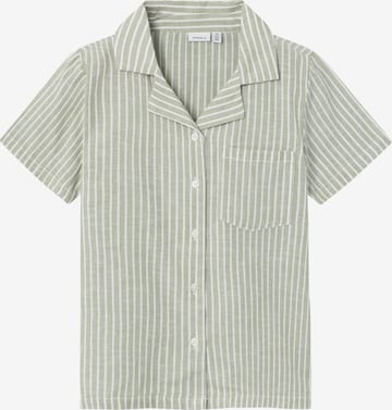 Coupe regular Chemise 'Hilom' NAME IT en vert : devant