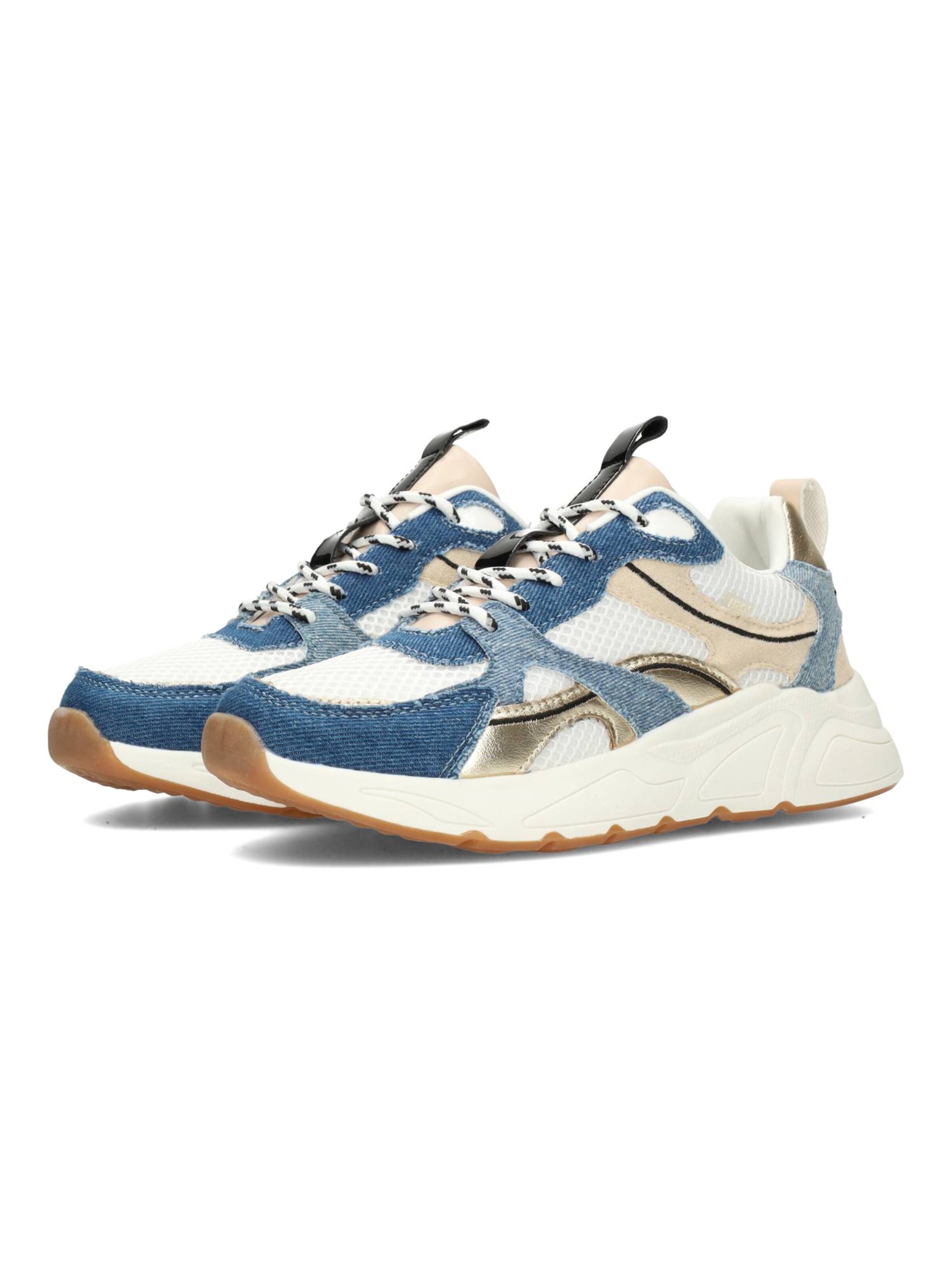 POSH by Poelman Platform trainers 'Kae' in Blue