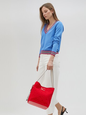 Lola Casademunt Pulover | modra barva