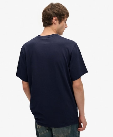 T-Shirt Superdry en bleu