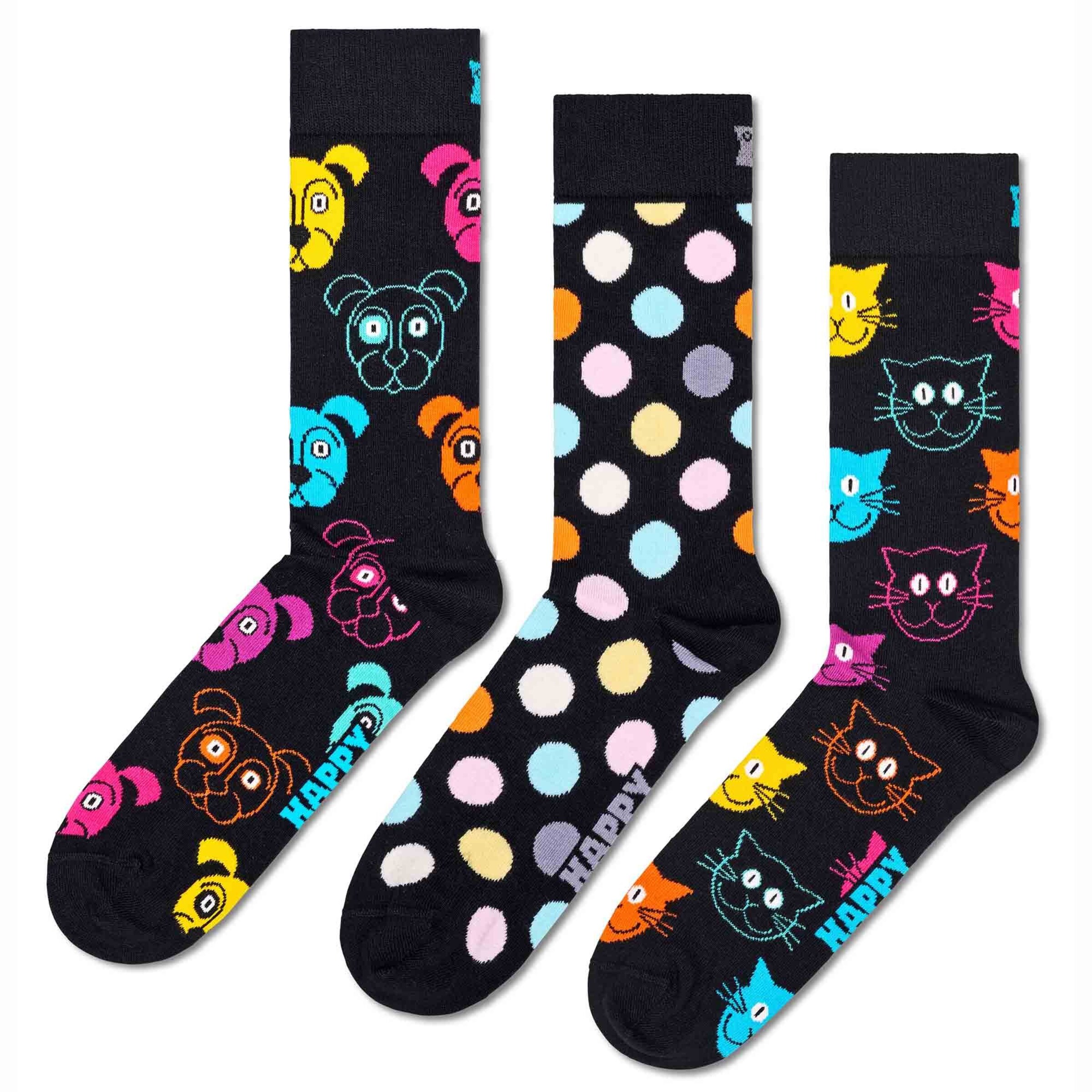 Chaussettes Happy Socks en noir