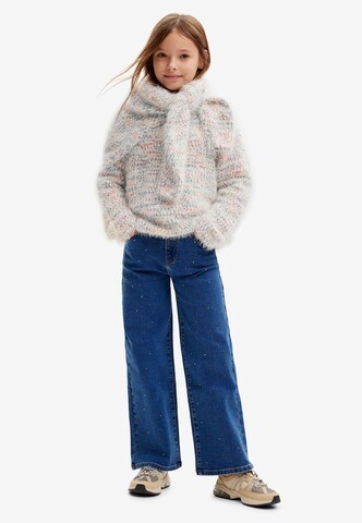 Desigual Trui 'Marled ' in Wit