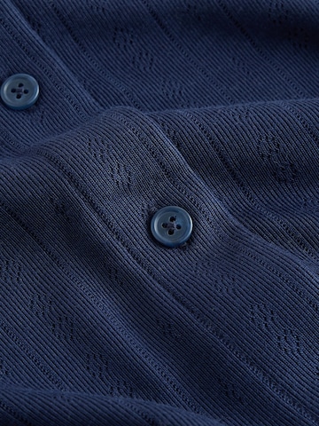 Next Gebreid vest in Blauw
