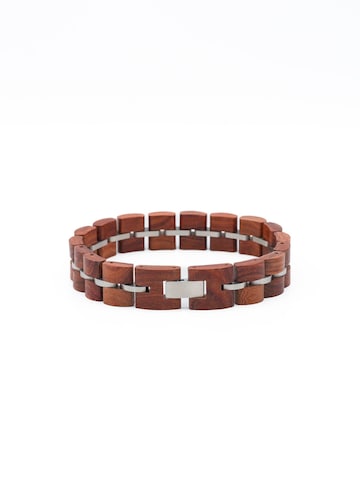 La Moda Me Bracelet 'Tor' in Brown: front