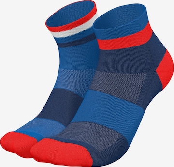 INCYLENCE Athletic Socks 'BANDS SHORT' in Blue: front