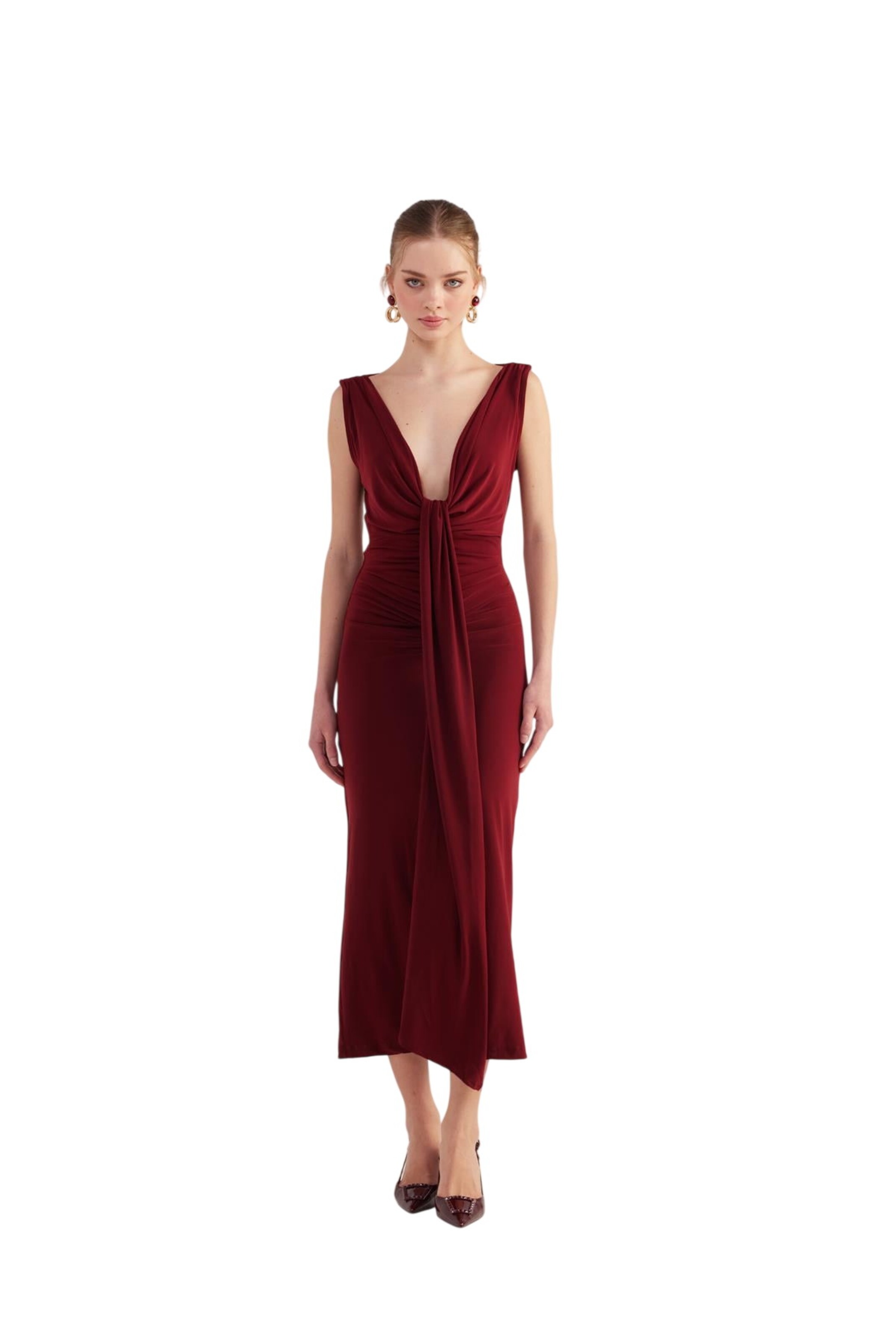 HOLLY LOLLY Dress in Red: front