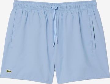 Shorts de bain LACOSTE en bleu : devant