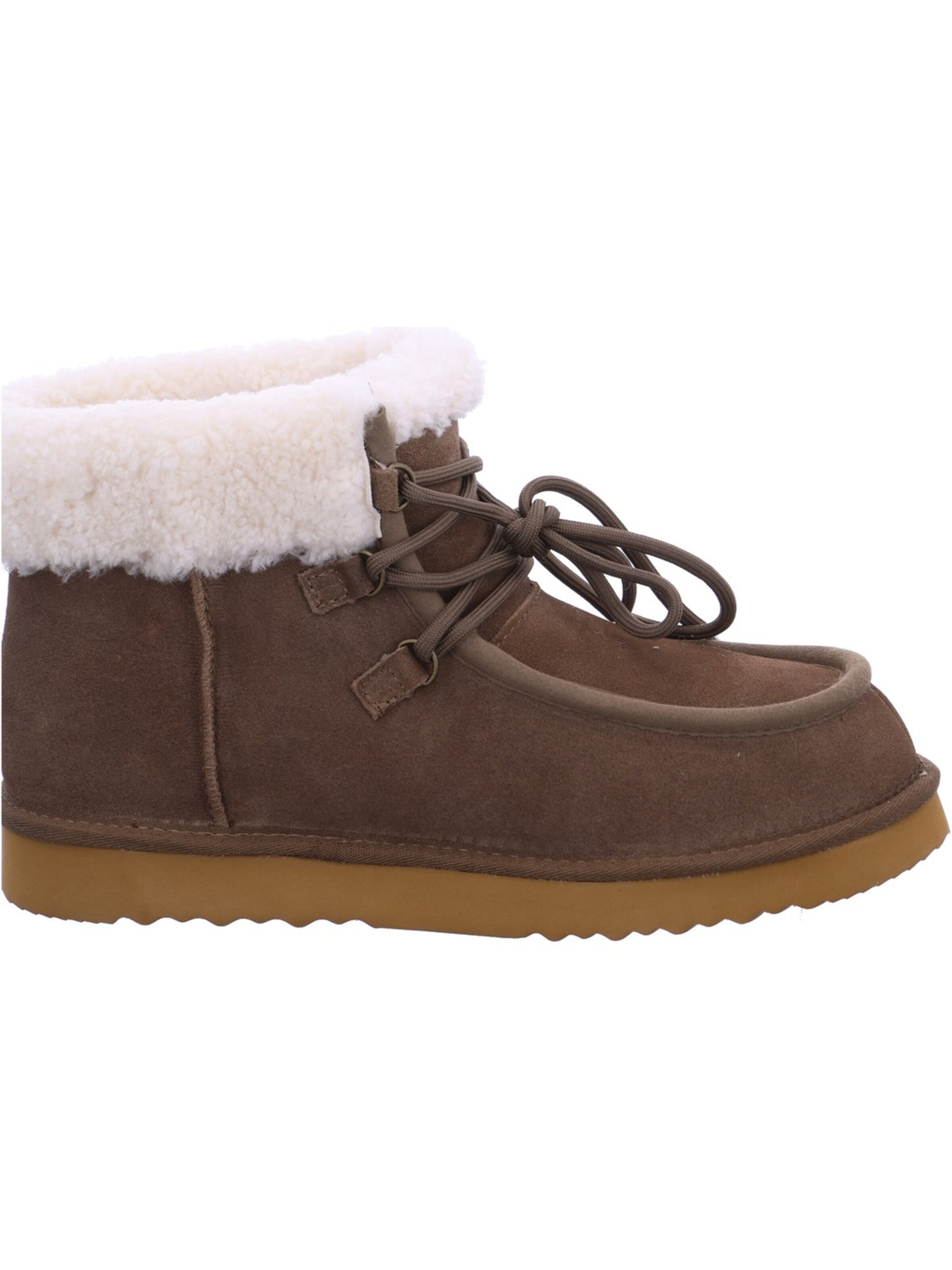 OOG Lace-Up Boots in Brown