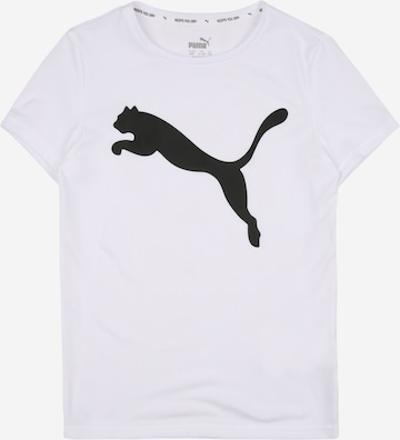 PUMA - Camiseta 'Active' en blanco: frente