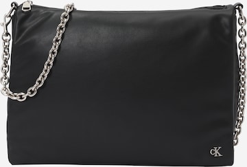 Calvin Klein Jeans Наплечная сумка в Черный: спереди