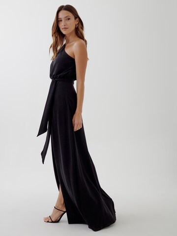 Tussah Kleid 'Amanda' in Schwarz