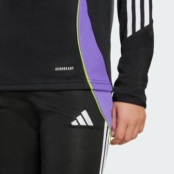 ADIDAS PERFORMANCE Sports sweatshirt 'Tiro 24' in Black