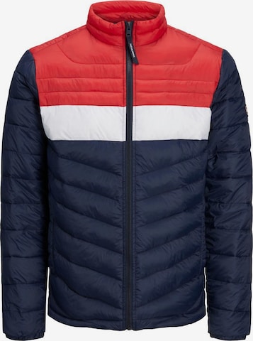 JACK & JONES Between-Season Jacket 'Hero' in Blue: front