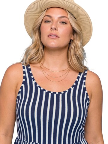 Shape Of You Jumpsuit in Blue