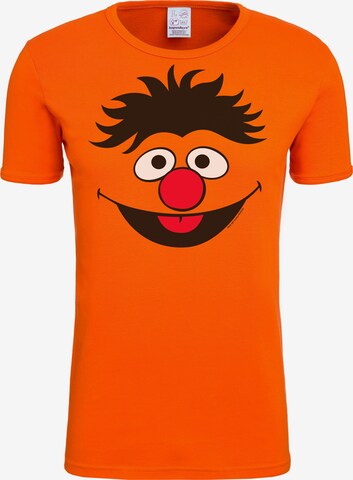 LOGOSHIRT T-Shirt 'Ernie' in Oranje: voorkant