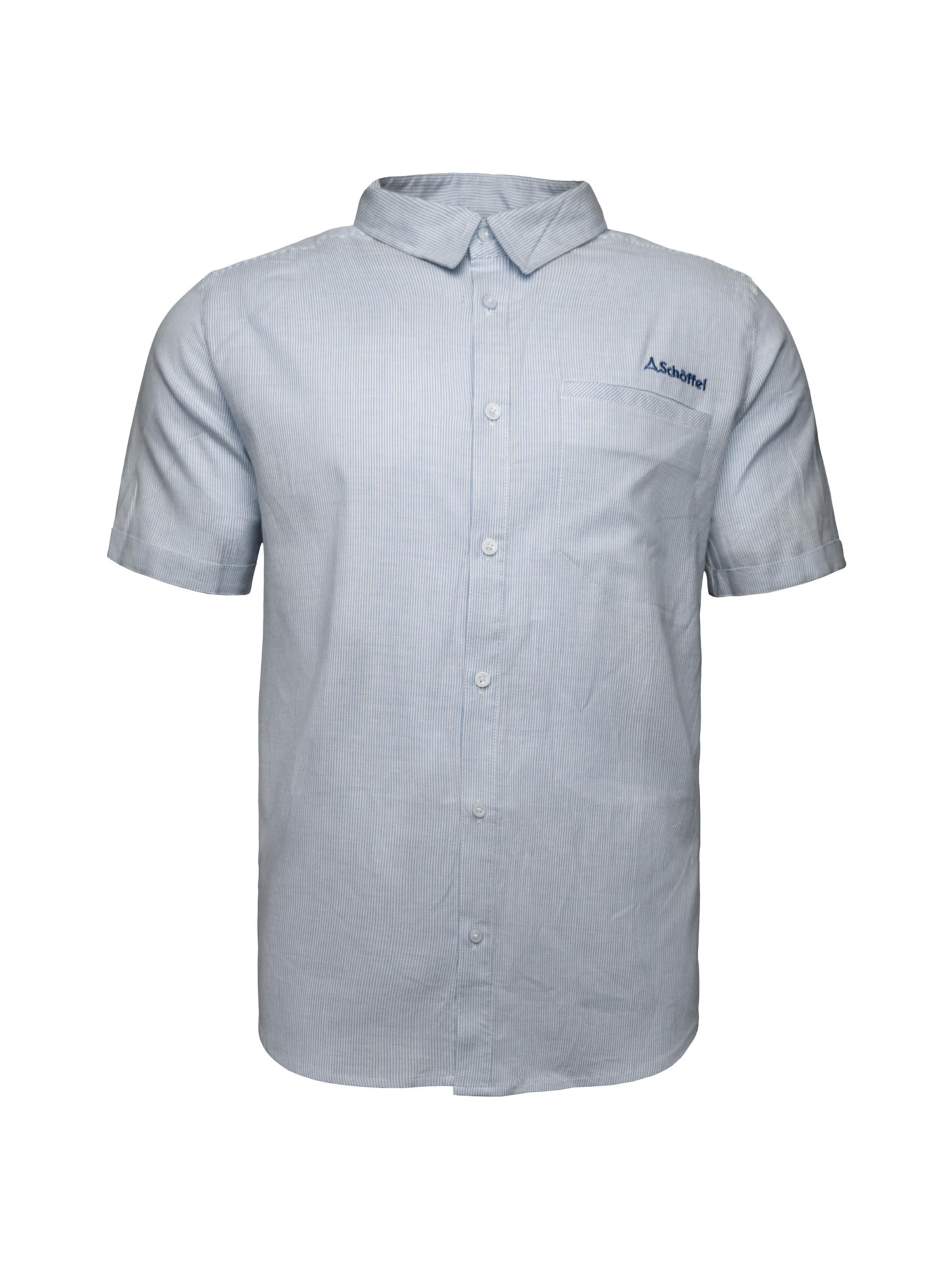 Slim fit Camicia funzionale 'Wakefield' di Schöffel in grigio: frontale