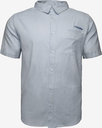 Schöffel - Slim Fit Camisa funcional 'Wakefield' em cinzento: frente