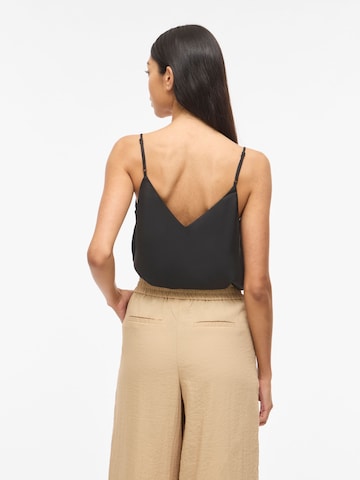VILA - Top 'VIEnna Ravenna' en negro