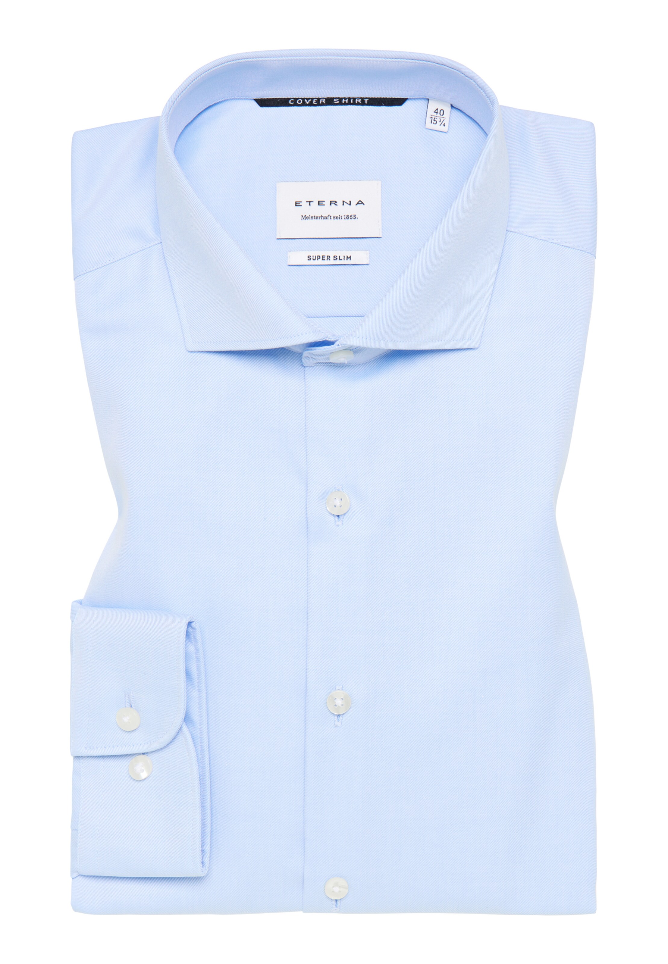 ETERNA Slim fit Koszula w kolorze niebieski