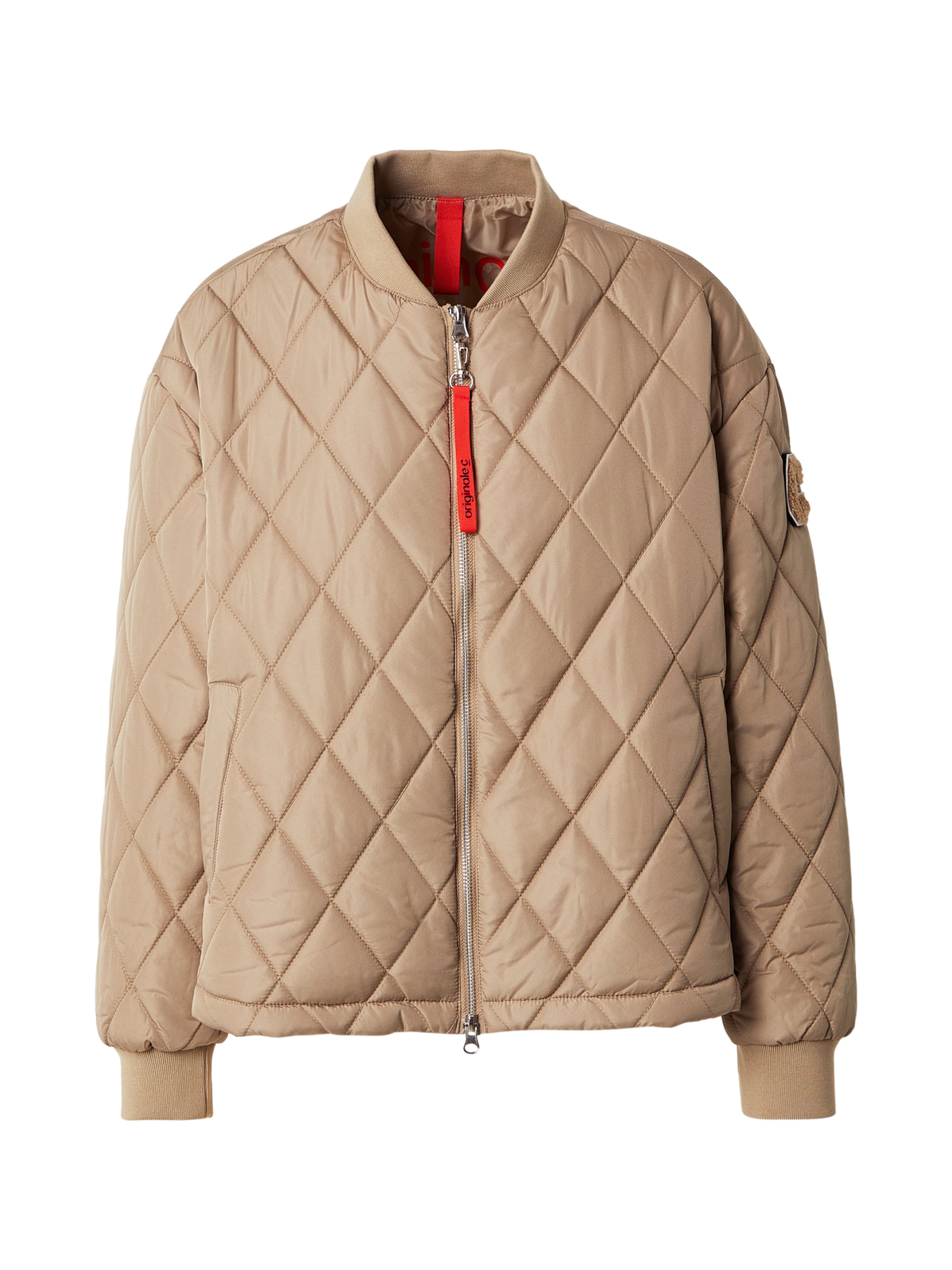 smėlio No. 1 Como Demisezoninė striukė 'LANCY': priekis