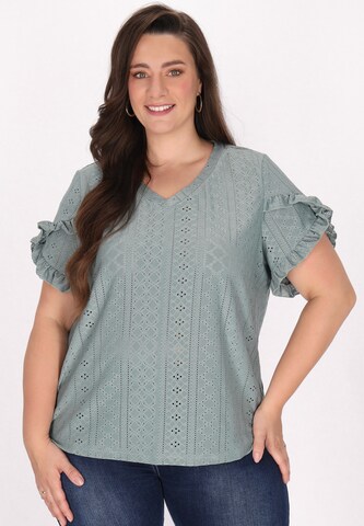 Gaya Shirt in Groen: voorkant