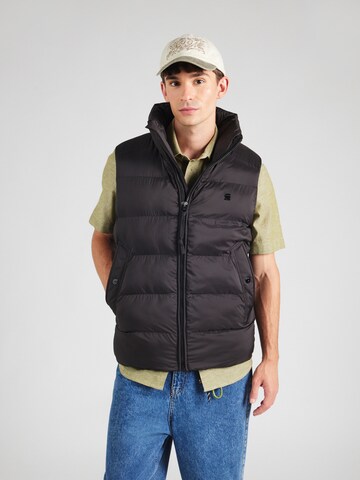 G-STAR Bodywarmer in Zwart: voorkant