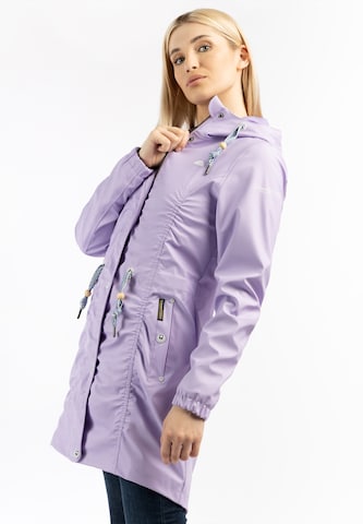 Schmuddelwedda Raincoat in Purple