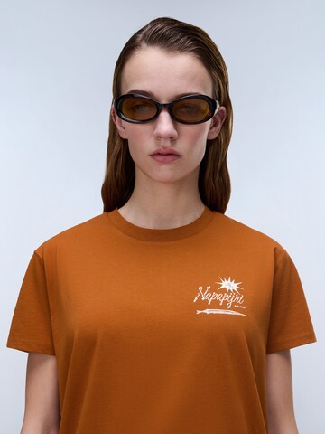 NAPAPIJRI Tričko – hnědá