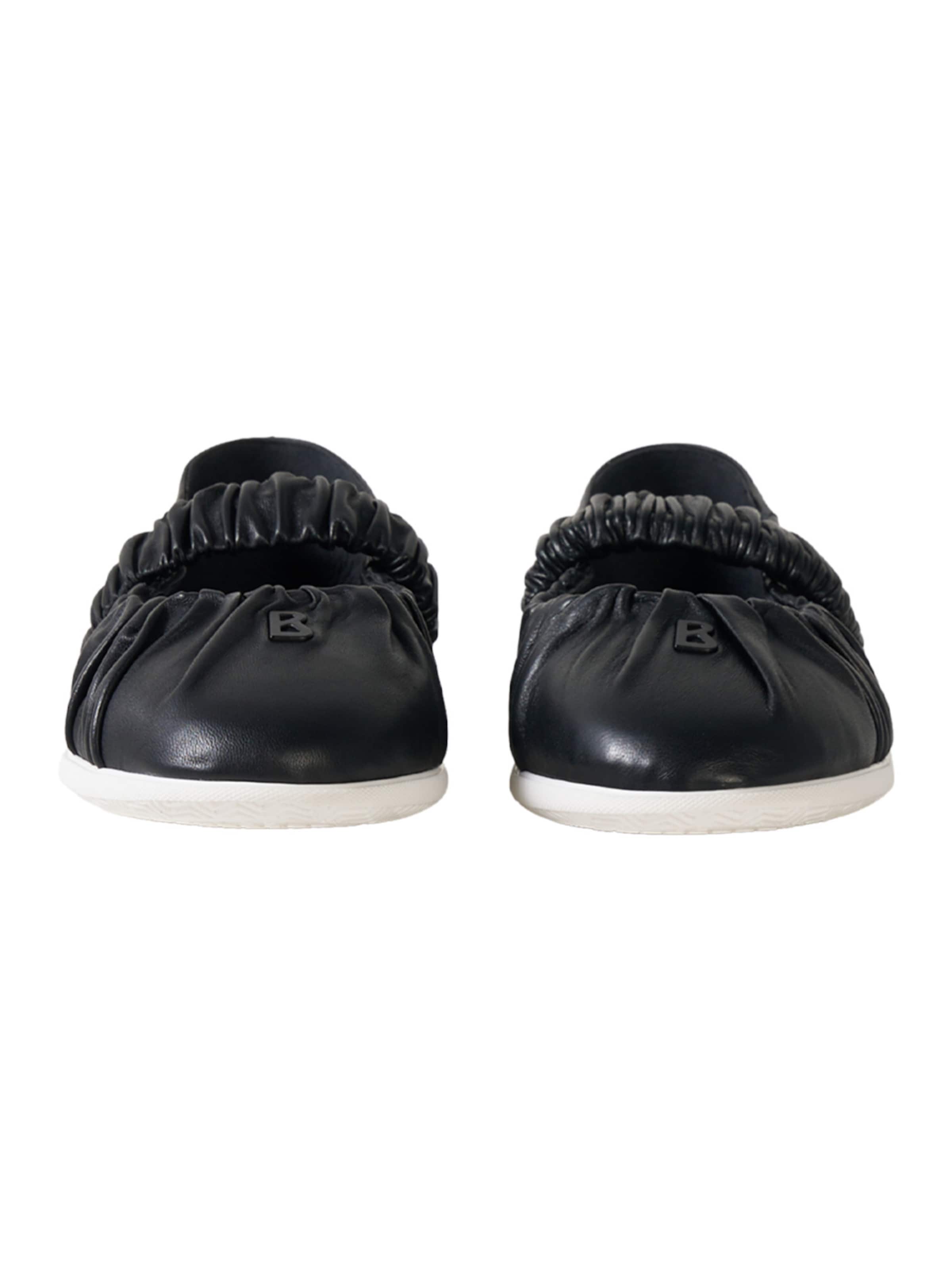 BOGNER Riemchenballerina 'Vienna' in Schwarz