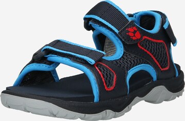 JACK WOLFSKIN Sandals in Blue: front