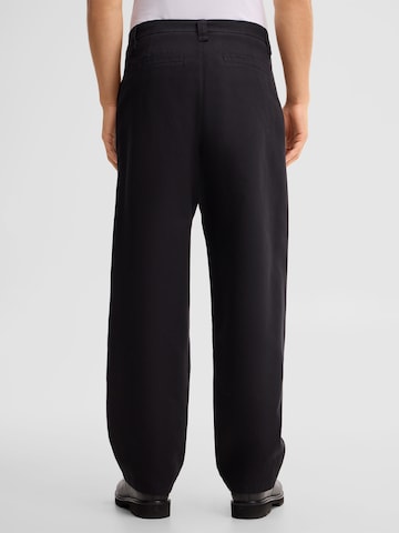 STRELLSON Loosefit Chino in Zwart