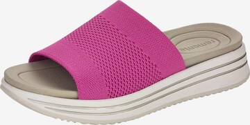 REMONTE Mules in Pink: front