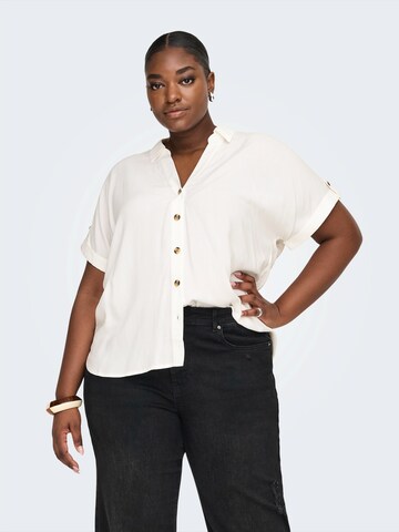 ONLY Carmakoma Blouse 'CARYASMIN' in White: front