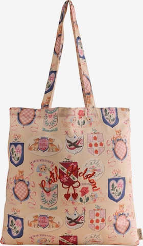 Shopper di Cath Kidston in beige: frontale
