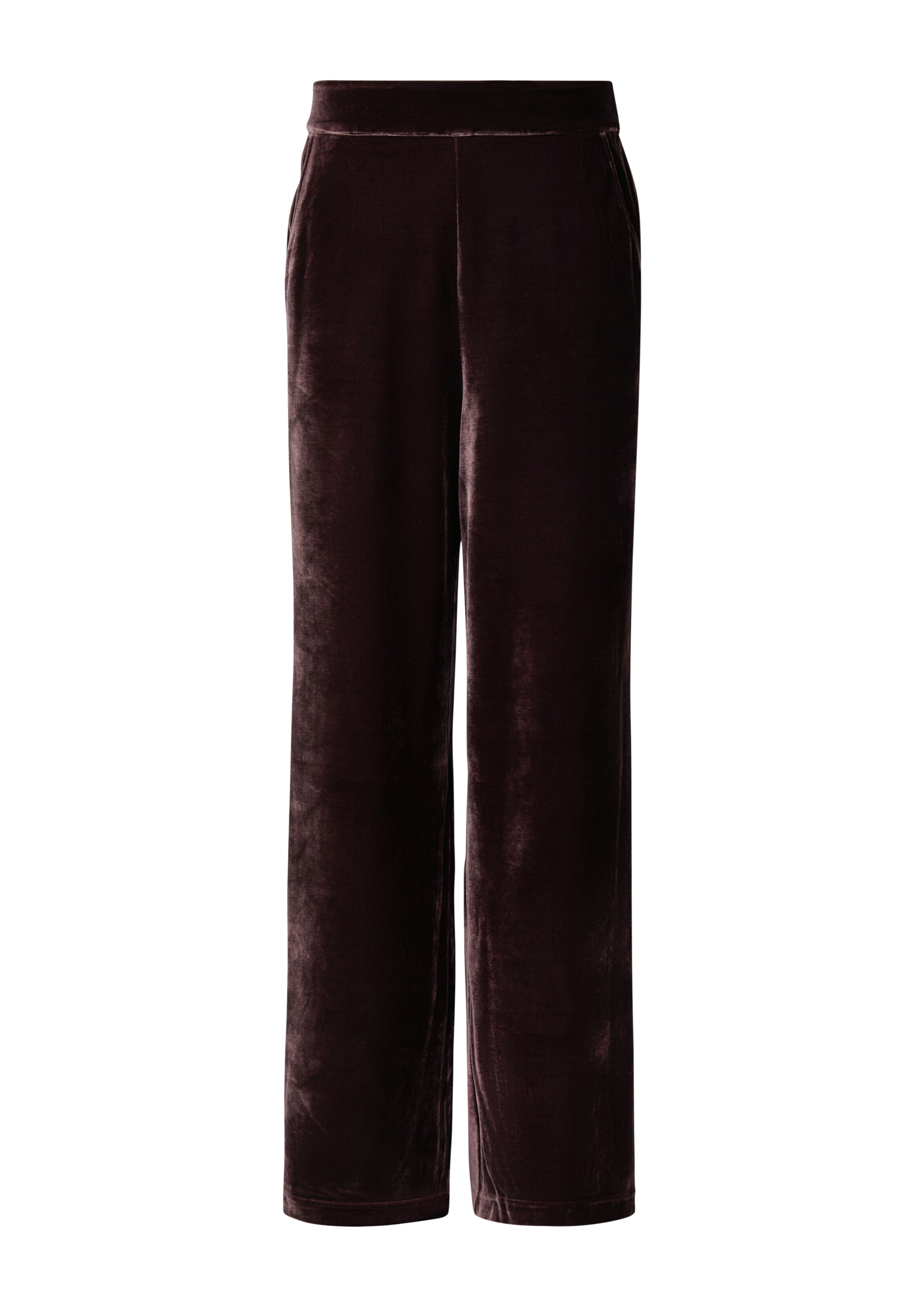 s.Oliver Wide leg Broek in Rood: voorkant