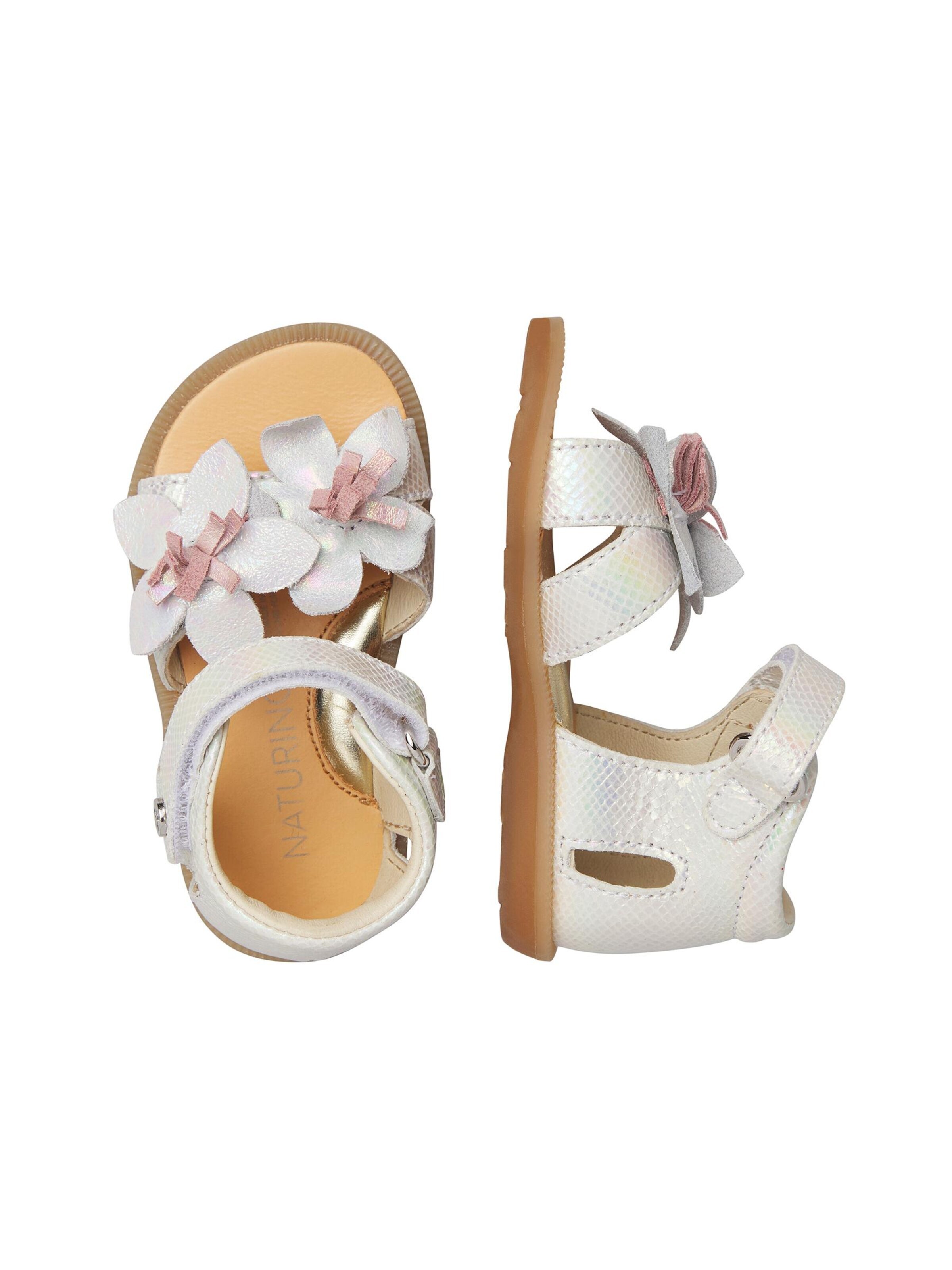 NATURINO Sandalen 'MIVY' in Wit