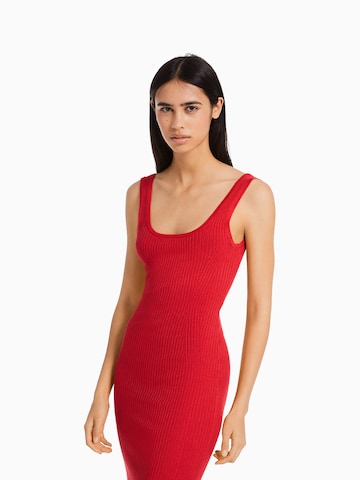 Bershka Kleid in Rot: predná strana