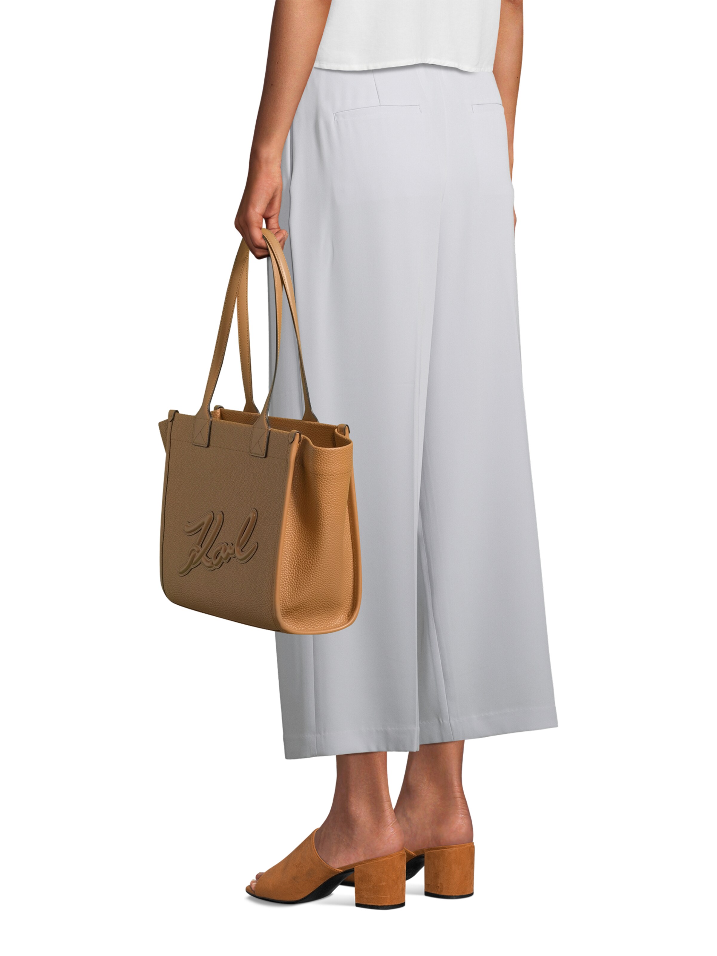 Karl Lagerfeld Torba na ramię w kolorze Jasnobrązowym ABOUT YOU