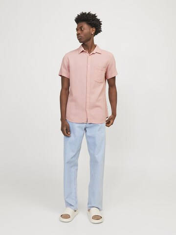 Coupe regular Chemise JACK & JONES en rose