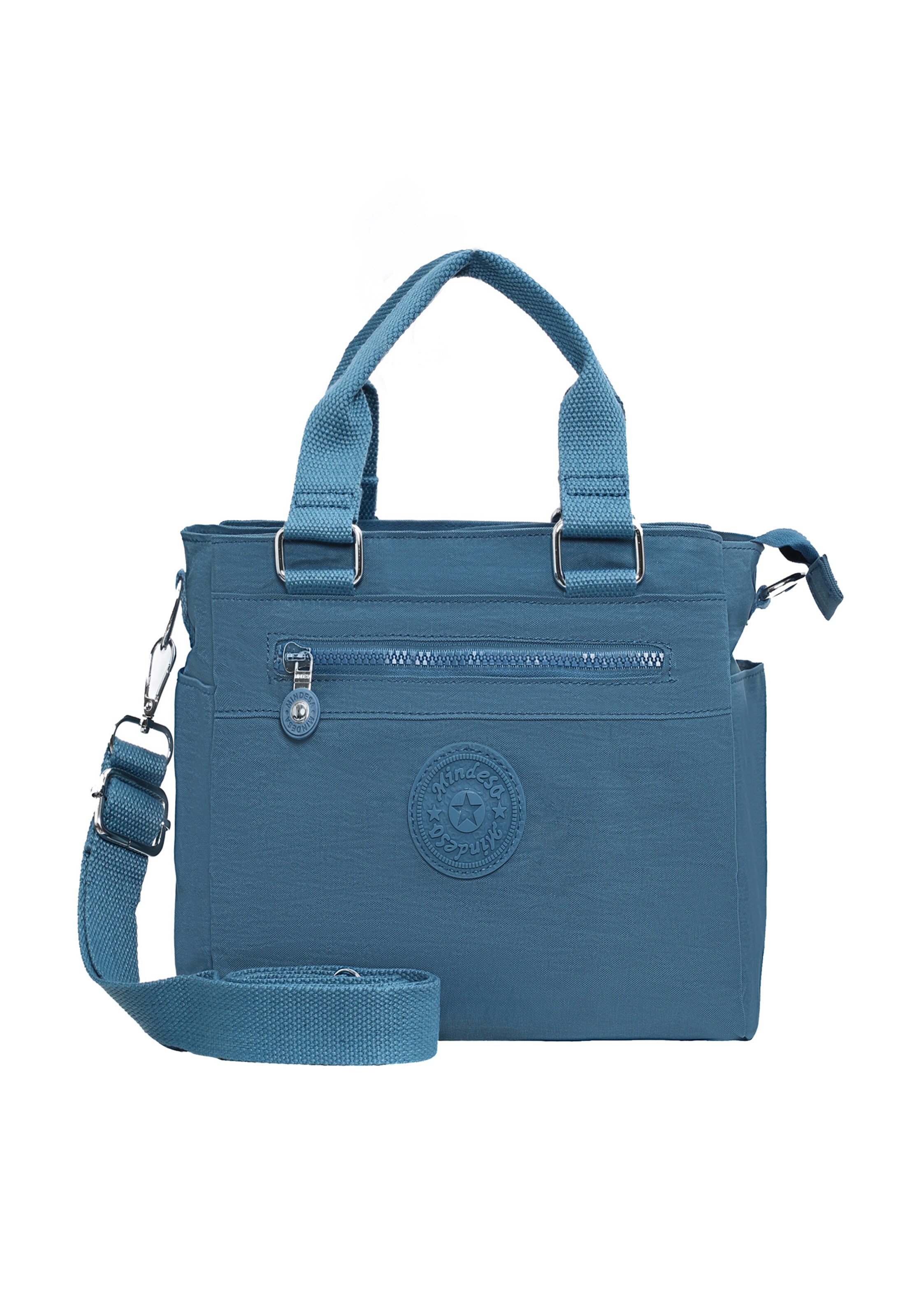Mindesa Handtas in Blauw: voorkant