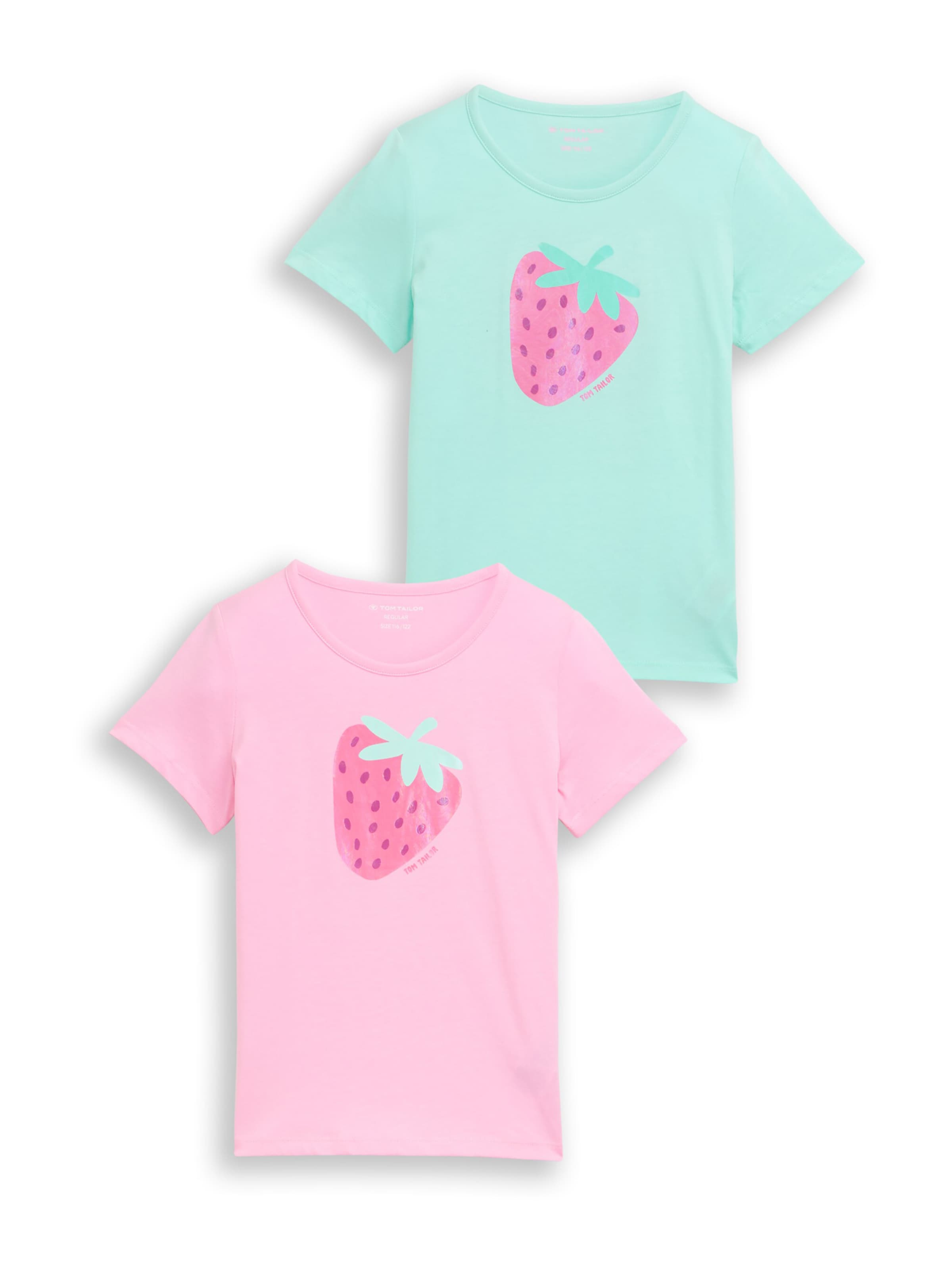 TOM TAILOR Μπλουζάκι σε πράσινο: μπροστά