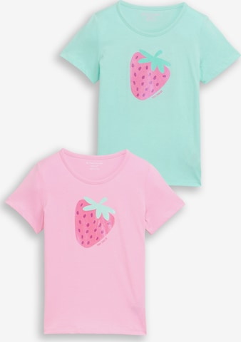 žalia TOM TAILOR Marškinėliai: priekis