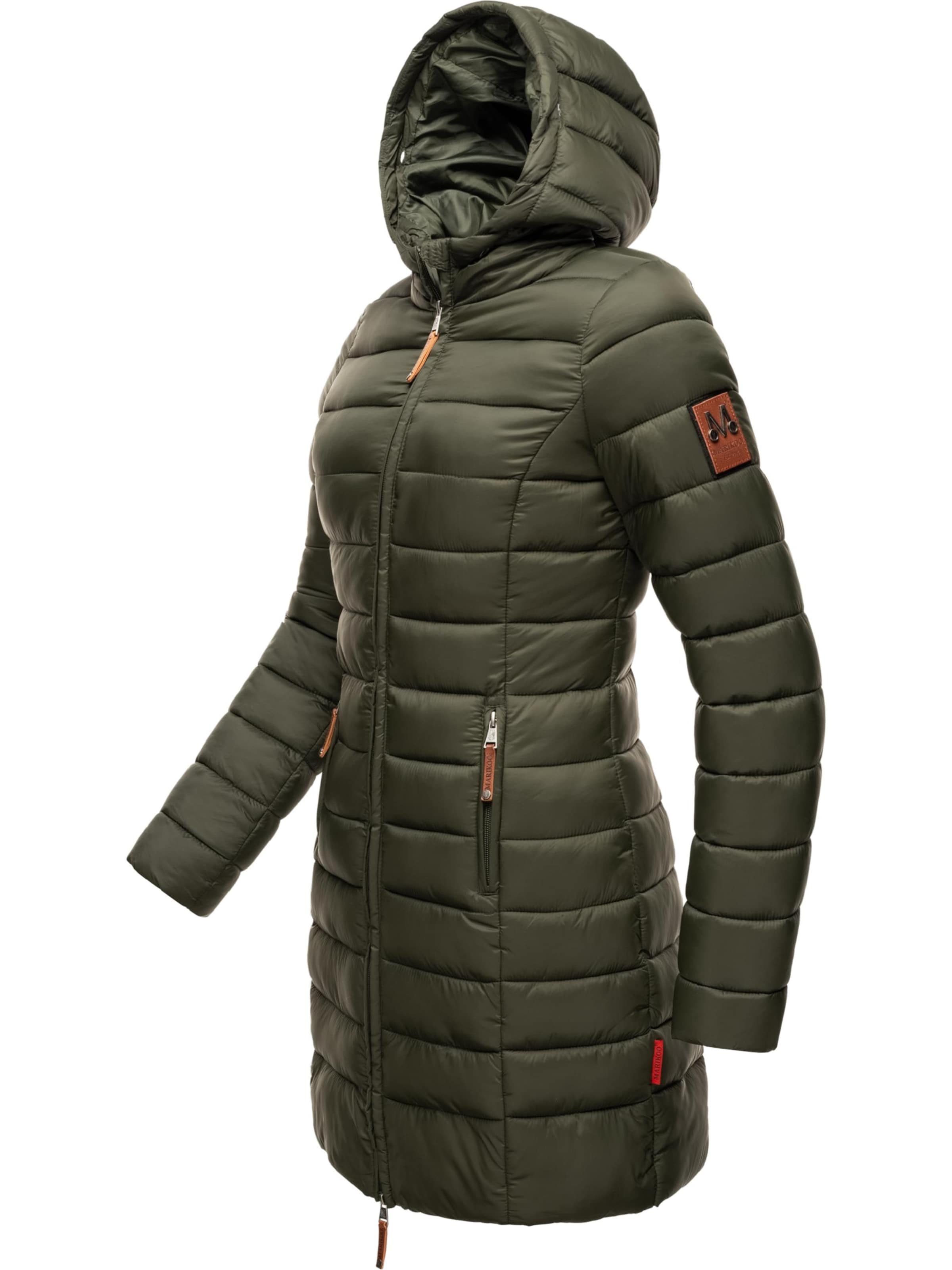 Cappotto invernale 'Rose' di MARIKOO in verde