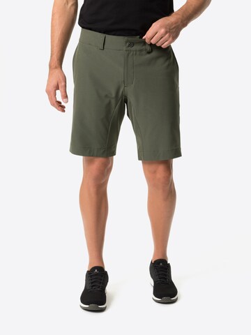 VAUDE Regular Workout Pants in Green: front