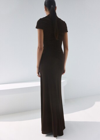 MANGO Kleid 'Bond-a' in Braun