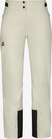 Regular Pantalon outdoor Schöffel en beige : devant