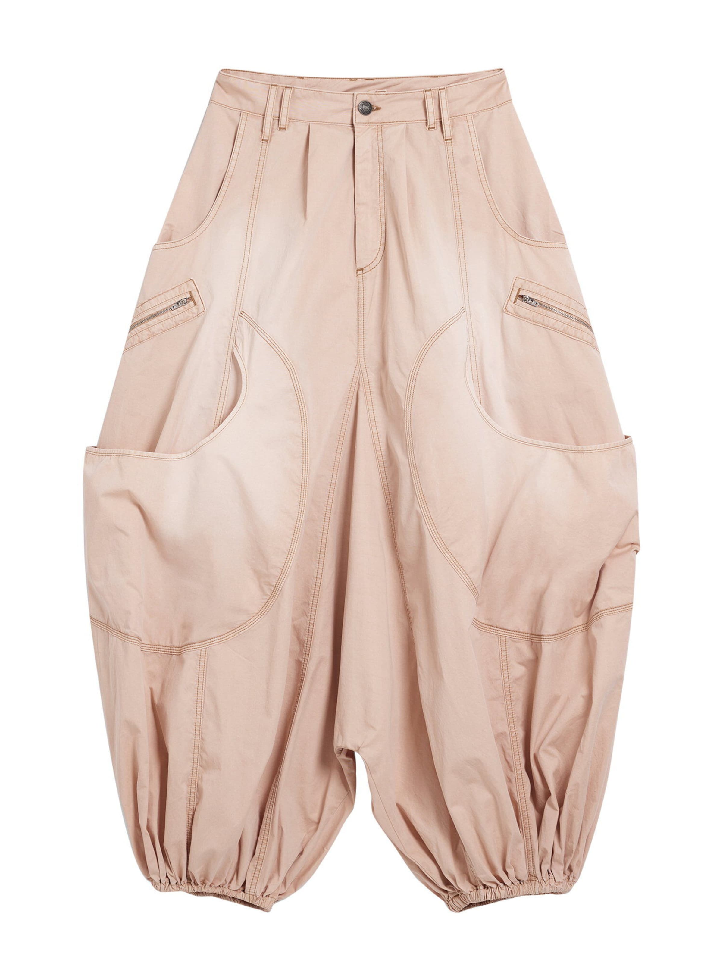 raudona Desigual Standartinis Kelnės: priekis