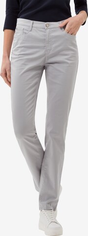 BRAX Regular Chino Pants 'Carola' in Grey