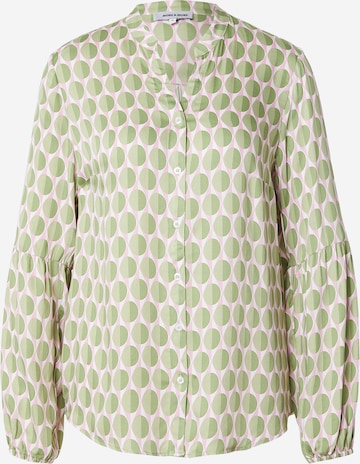 MORE & MORE Blouse in Green: front